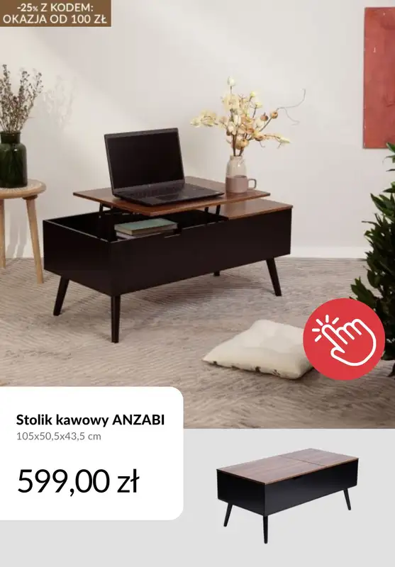 Homla - gazetka promocyjna -25% na meble od środy 08.10  - strona 4