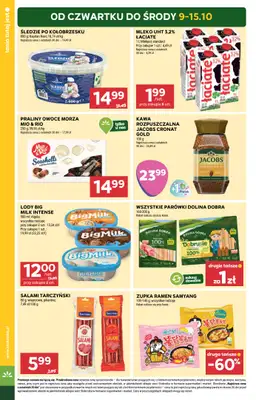 Stokrotka - gazetka promocyjna Gazetka Market od czwartku 09.10 do środy 15.10 - strona 2 Stokrotka - gazetka promocyjna Gazetka Market od czwartku 09.10 do środy 15.10 - strona 2