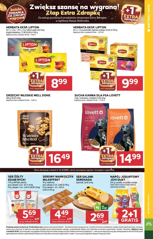 Stokrotka - gazetka promocyjna Gazetka Market od czwartku 09.10 do środy 15.10 - strona 5