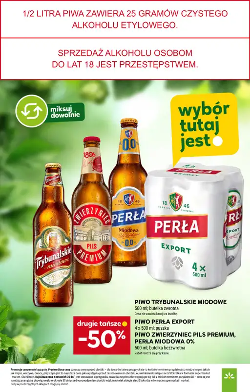 Stokrotka - gazetka promocyjna Gazetka Market od czwartku 09.10 do środy 15.10 - strona 24