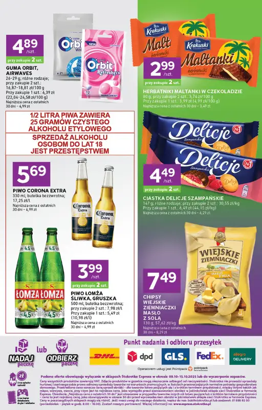 Stokrotka - gazetka promocyjna Gazetka Express od czwartku 09.10 do środy 15.10 - strona 6