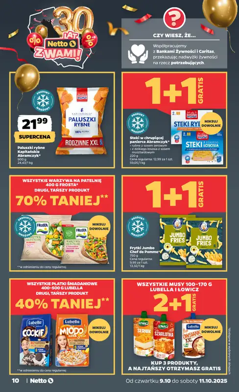 Netto - gazetka promocyjna Gazetka Spożywcza od czwartku 09.10 do soboty 11.10 - strona 10