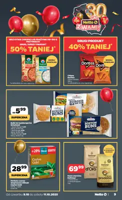 Netto - gazetka promocyjna Gazetka Spożywcza od czwartku 09.10 do soboty 11.10 - strona 9 Netto - gazetka promocyjna Gazetka Spożywcza od czwartku 09.10 do soboty 11.10 - strona 9