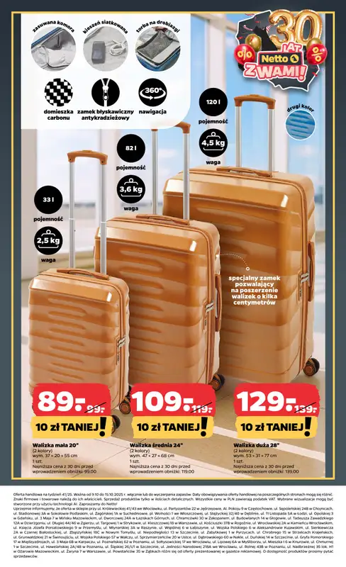 Netto - gazetka promocyjna Gazetka Spożywcza od czwartku 09.10 do soboty 11.10 - strona 26