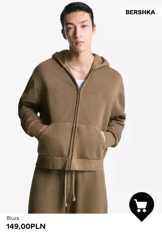 Bershka - gazetka promocyjna BLUZY męskie od 99,90 PLN od środy 08.10  - strona 9