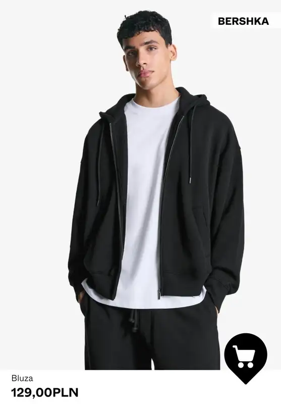 Bershka - gazetka promocyjna BLUZY męskie od 99,90 PLN od środy 08.10  - strona 4