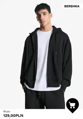 Bershka - gazetka promocyjna BLUZY męskie od 99,90 PLN od środy 08.10  - strona 4 Bershka - gazetka promocyjna BLUZY męskie od 99,90 PLN od środy 08.10  - strona 4