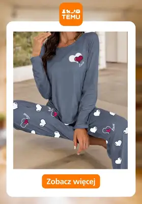 Temu - gazetka promocyjna Piżamy damskie od środy 08.10  - strona 12 Temu - gazetka promocyjna Piżamy damskie od środy 08.10  - strona 12