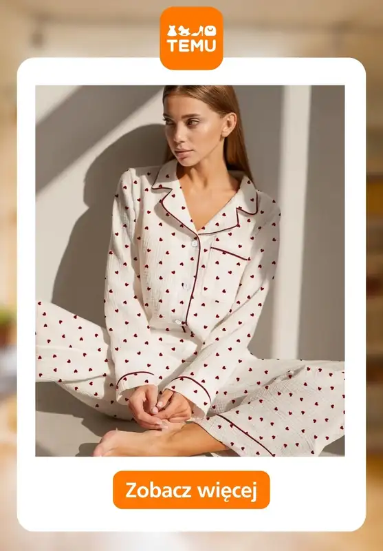 Temu - gazetka promocyjna Piżamy damskie od środy 08.10  - strona 14