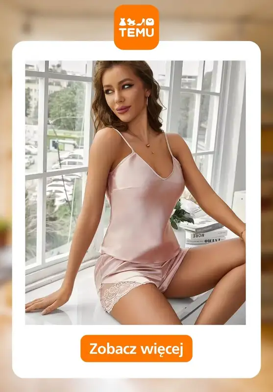 Temu - gazetka promocyjna Piżamy damskie od środy 08.10  - strona 8