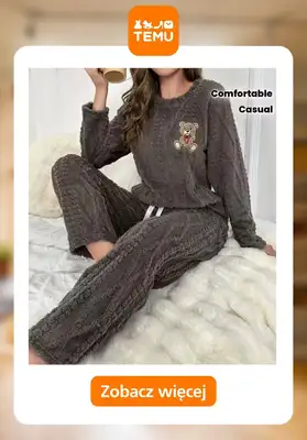 Temu - gazetka promocyjna Piżamy damskie od środy 08.10  - strona 5 Temu - gazetka promocyjna Piżamy damskie od środy 08.10  - strona 5