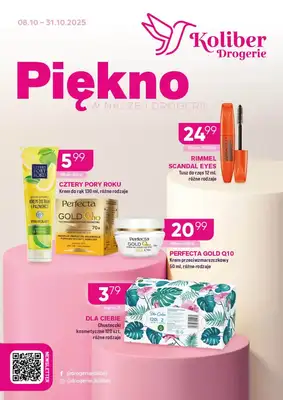 Drogerie Koliber - gazetka promocyjna Gazetka od środy 08.10 do piątku 31.10 Drogerie Koliber - gazetka promocyjna Gazetka od środy 08.10 do piątku 31.10