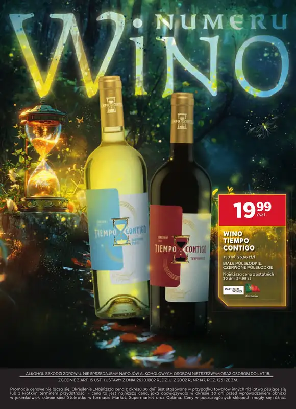 Stokrotka - gazetka promocyjna W dobrym smaku od czwartku 09.10 do środy 05.11 - strona 15