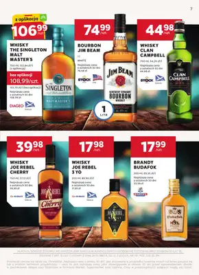 Stokrotka - gazetka promocyjna W dobrym smaku od czwartku 09.10 do środy 05.11 - strona 7