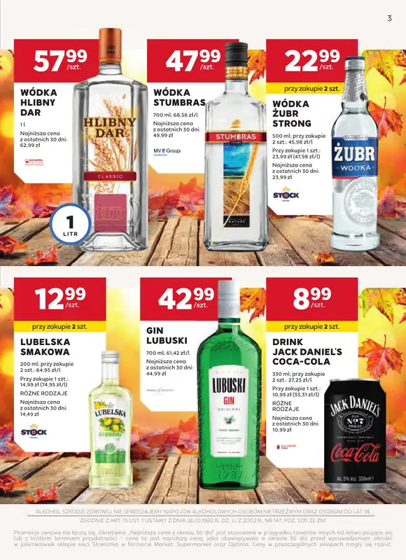 Stokrotka - gazetka promocyjna W dobrym smaku   - strona 3