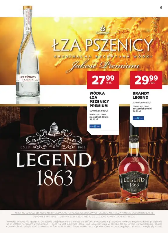 Stokrotka - gazetka promocyjna W dobrym smaku od czwartku 09.10 do środy 05.11 - strona 6