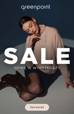 Greenpoint - gazetka promocyjna Nowe w wyprzedaży! od środy 08.10 
