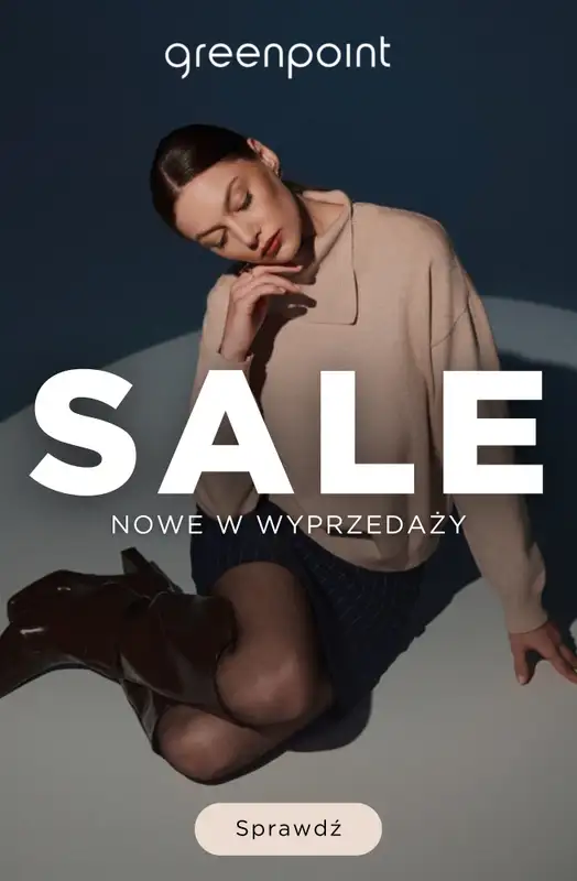 Greenpoint - gazetka promocyjna Nowe w wyprzedaży! od środy 08.10 