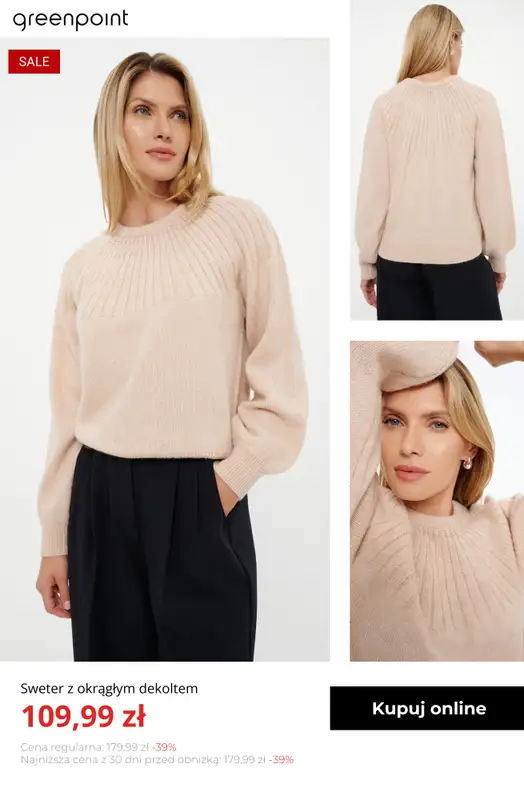 Greenpoint - gazetka promocyjna Nowe w wyprzedaży! od środy 08.10  - strona 3