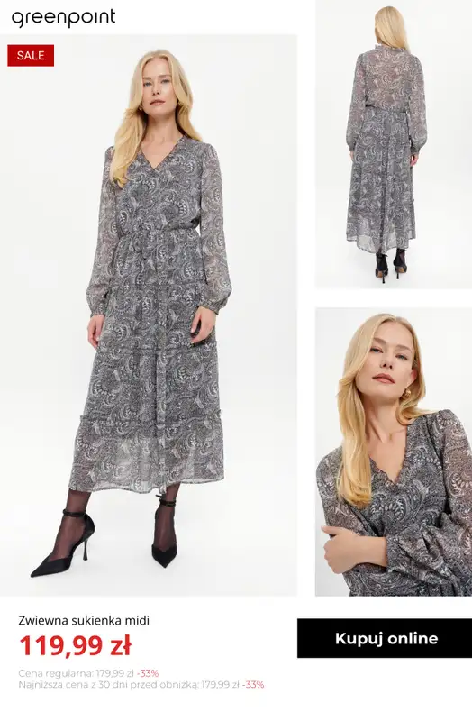 Greenpoint - gazetka promocyjna Nowe w wyprzedaży! od środy 08.10  - strona 8