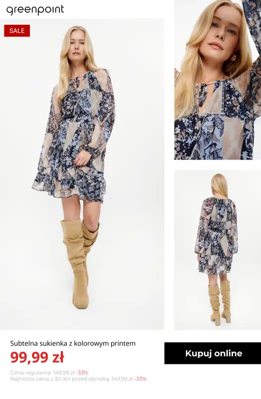 Greenpoint - gazetka promocyjna Nowe w wyprzedaży! od środy 08.10  - strona 4