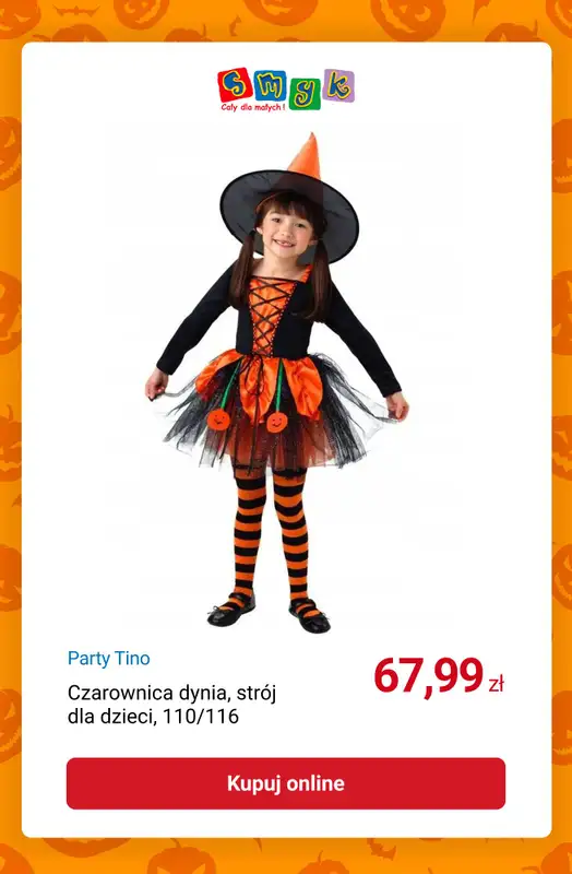 Smyk - gazetka promocyjna HALLOWEEN: -10% przy zakupie 2 szt. od środy 08.10 do wtorku 28.10 - strona 4
