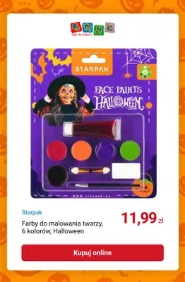 Smyk - gazetka promocyjna HALLOWEEN: -10% przy zakupie 2 szt. od środy 08.10 do wtorku 28.10 - strona 5 Smyk - gazetka promocyjna HALLOWEEN: -10% przy zakupie 2 szt. od środy 08.10 do wtorku 28.10 - strona 5