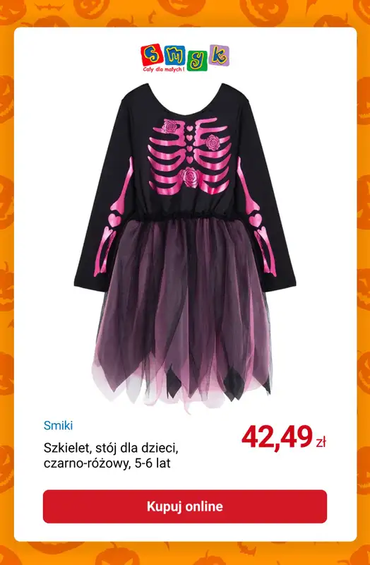 Smyk - gazetka promocyjna HALLOWEEN: -10% przy zakupie 2 szt. od środy 08.10 do wtorku 28.10 - strona 6