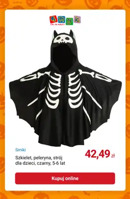 Smyk - gazetka promocyjna HALLOWEEN: -10% przy zakupie 2 szt. od środy 08.10 do wtorku 28.10 - strona 10 Smyk - gazetka promocyjna HALLOWEEN: -10% przy zakupie 2 szt. od środy 08.10 do wtorku 28.10 - strona 10