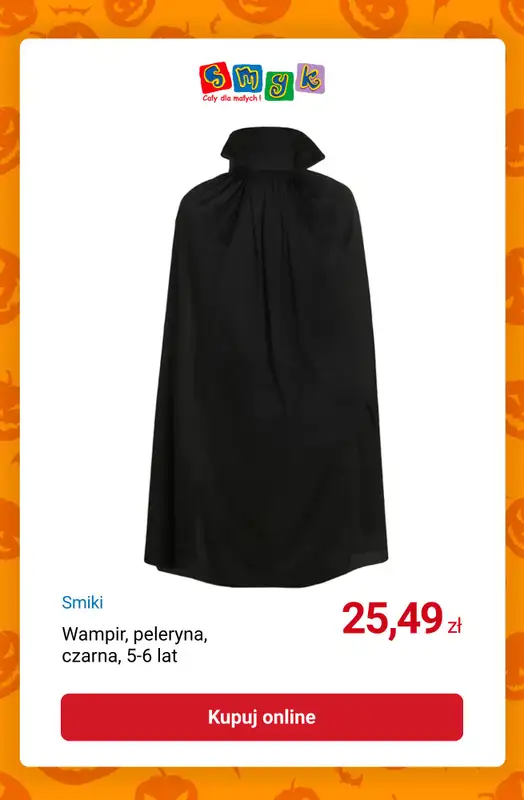 Smyk - gazetka promocyjna HALLOWEEN: -10% przy zakupie 2 szt. od środy 08.10 do wtorku 28.10 - strona 11