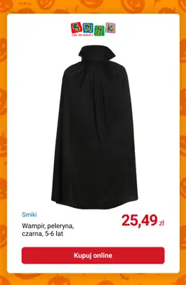Smyk - gazetka promocyjna HALLOWEEN: -10% przy zakupie 2 szt. od środy 08.10 do wtorku 28.10 - strona 11 Smyk - gazetka promocyjna HALLOWEEN: -10% przy zakupie 2 szt. od środy 08.10 do wtorku 28.10 - strona 11