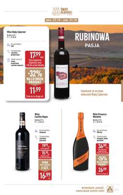 Aldi - gazetka promocyjna Gazetka alkoholowa od wtorku 07.10 do piątku 31.10 - strona 13 Aldi - gazetka promocyjna Gazetka alkoholowa od wtorku 07.10 do piątku 31.10 - strona 13