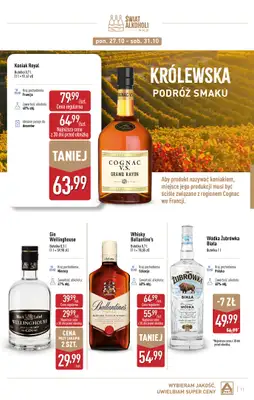 Aldi - gazetka promocyjna Gazetka alkoholowa od wtorku 07.10 do piątku 31.10 - strona 11