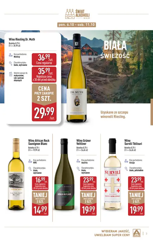 Aldi - gazetka promocyjna Gazetka alkoholowa   - strona 3