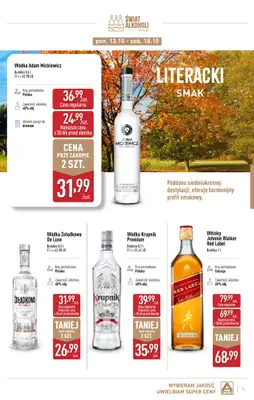Aldi - gazetka promocyjna Gazetka alkoholowa od wtorku 07.10 do piątku 31.10 - strona 5
