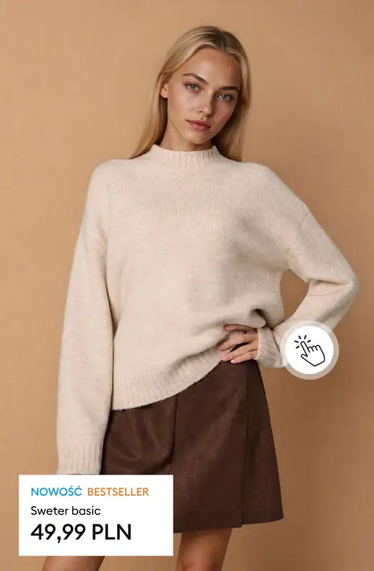 Sinsay - gazetka promocyjna Swetry damskie - już od 35,99 PLN od środy 08.10 do wtorku 14.10 - strona 2