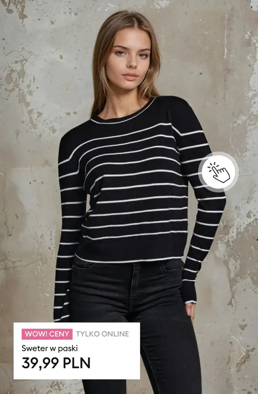 Sinsay - gazetka promocyjna Swetry damskie - już od 35,99 PLN od środy 08.10 do wtorku 14.10 - strona 19