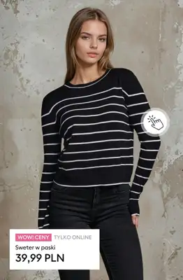 Sinsay - gazetka promocyjna Swetry damskie - już od 35,99 PLN od środy 08.10 do wtorku 14.10 - strona 19 Sinsay - gazetka promocyjna Swetry damskie - już od 35,99 PLN od środy 08.10 do wtorku 14.10 - strona 19