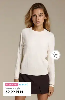 Sinsay - gazetka promocyjna Swetry damskie - już od 35,99 PLN od środy 08.10 do wtorku 14.10 - strona 5 Sinsay - gazetka promocyjna Swetry damskie - już od 35,99 PLN od środy 08.10 do wtorku 14.10 - strona 5