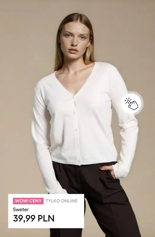 Sinsay - gazetka promocyjna Swetry damskie - już od 35,99 PLN od środy 08.10 do wtorku 14.10 - strona 18