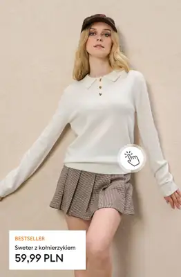 Sinsay - gazetka promocyjna Swetry damskie - już od 35,99 PLN od środy 08.10 do wtorku 14.10 - strona 9 Sinsay - gazetka promocyjna Swetry damskie - już od 35,99 PLN od środy 08.10 do wtorku 14.10 - strona 9