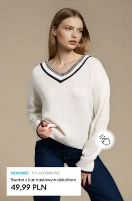Sinsay - gazetka promocyjna Swetry damskie - już od 35,99 PLN od środy 08.10 do wtorku 14.10 - strona 16 Sinsay - gazetka promocyjna Swetry damskie - już od 35,99 PLN od środy 08.10 do wtorku 14.10 - strona 16