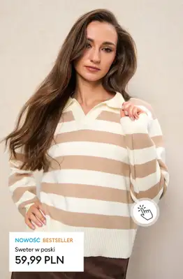 Sinsay - gazetka promocyjna Swetry damskie - już od 35,99 PLN od środy 08.10 do wtorku 14.10 - strona 11 Sinsay - gazetka promocyjna Swetry damskie - już od 35,99 PLN od środy 08.10 do wtorku 14.10 - strona 11