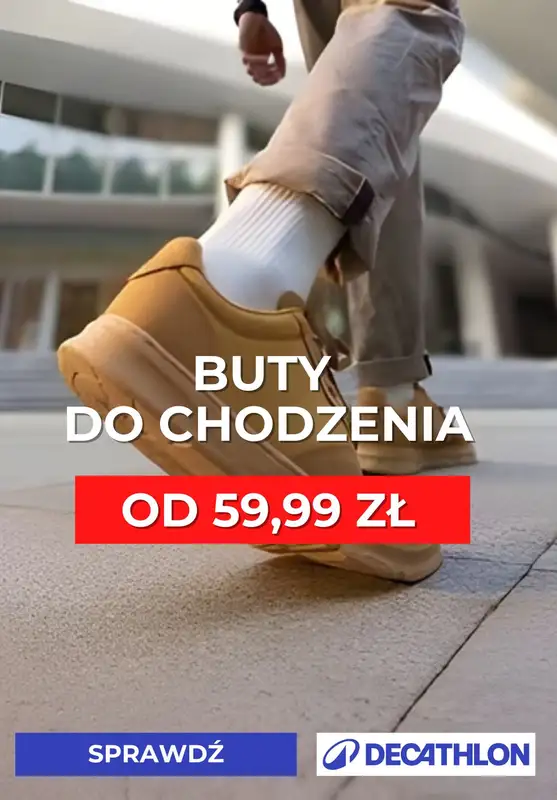 Decathlon - gazetka promocyjna Buty do chodzenia od 59,99 zł od środy 08.10 
