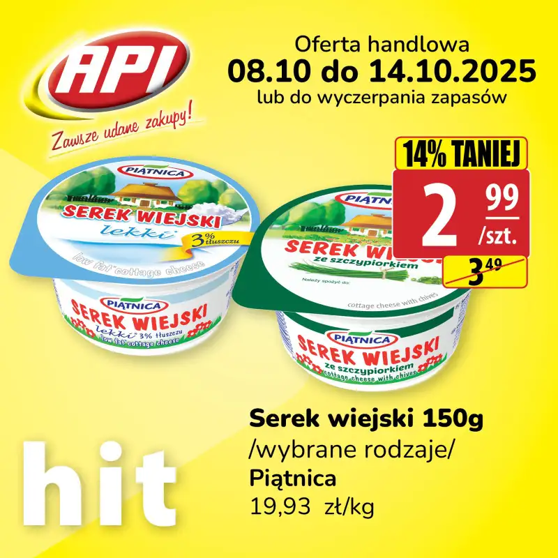 API Market - gazetka promocyjna Plakaty promocyjne od czwartku 09.10 do wtorku 14.10 - strona 5