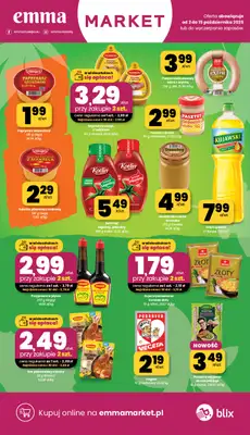 emma MARKET - gazetka promocyjna Gazetka od czwartku 02.10 do środy 15.10 - strona 9 emma MARKET - gazetka promocyjna Gazetka od czwartku 02.10 do środy 15.10 - strona 9