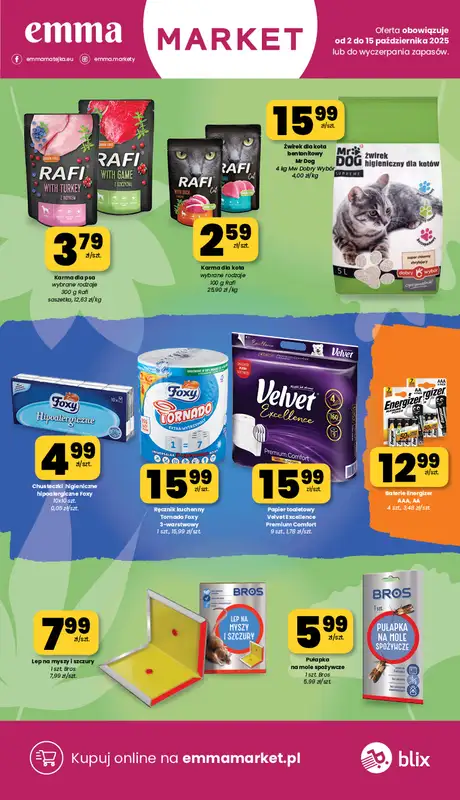 emma MARKET - gazetka promocyjna Gazetka od czwartku 02.10 do środy 15.10 - strona 19