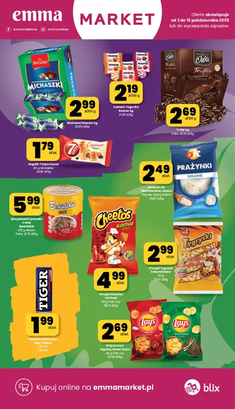 emma MARKET - gazetka promocyjna Gazetka od czwartku 02.10 do środy 15.10 - strona 16