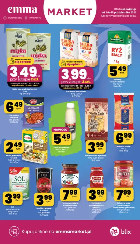 emma MARKET - gazetka promocyjna Gazetka od czwartku 02.10 do środy 15.10 - strona 10