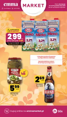 emma MARKET - gazetka promocyjna Gazetka od czwartku 02.10 do środy 15.10 emma MARKET - gazetka promocyjna Gazetka od czwartku 02.10 do środy 15.10